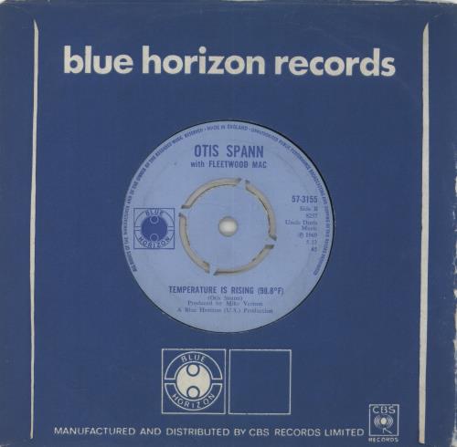 Otis Spann Walkin' 7" vinyl single (7 inch record / 45) UK OSP07WA857996