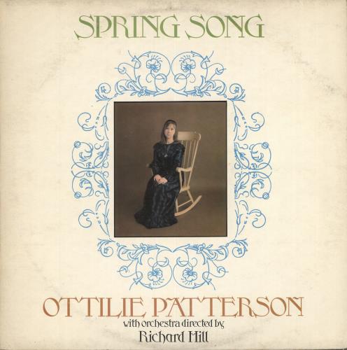 Ottilie Patterson Spring Song - Test Pressing vinyl LP album (LP record) UK OTNLPSP698478