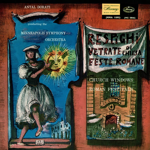 Ottorino Respighi Roman Festivals & Church Windows - Factory Sample vinyl LP album (LP record) UK RLXLPRO483090