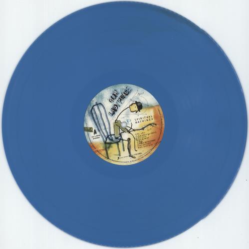 Our Lady Peace Spiritual Machines - Blue Vinyl vinyl LP album (LP record) Canadian OLPLPSP871344