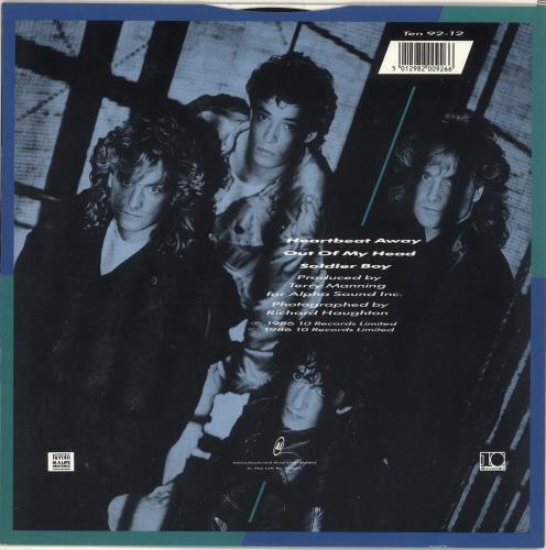 Outside Edge Heartbeat Away 12" vinyl single (12 inch record / Maxi-single) UK 0US12HE729873