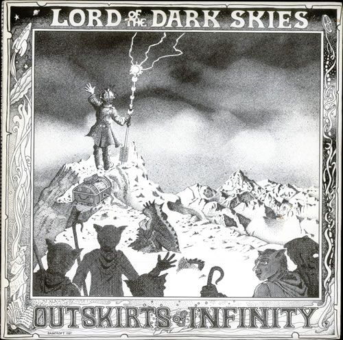 Outskirts Of Infinity Lord Of The Dark Skies vinyl LP album (LP record) UK OU4LPLO514977
