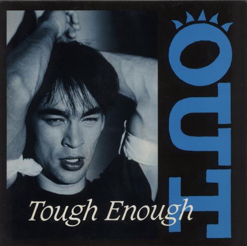 Out Tough Enough + Press Sheet 12" vinyl single (12 inch record / Maxi-single) UK 9X412TO863877
