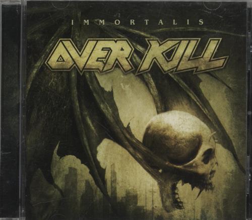 Overkill Immortalis CD album (CDLP) US OV1CDIM870998