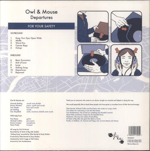 Owl & Mouse Departures vinyl LP album (LP record) UK 3X4LPDE858707