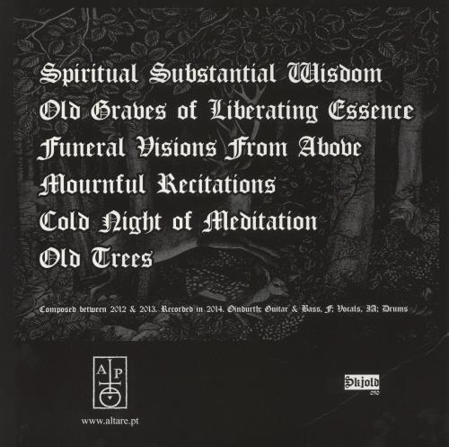 Owl's Blood Cold Night Of Meditation vinyl LP album (LP record) European 9ZPLPCO864385