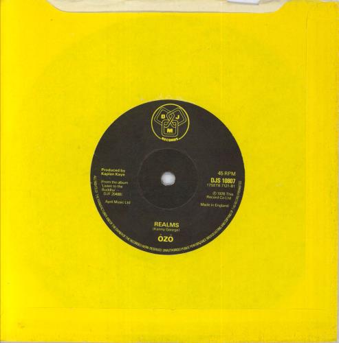 Ozo Night Of The Black Mamba - Promo Sleeve 7" vinyl single (7 inch record / 45) UK 0Z007NI829547