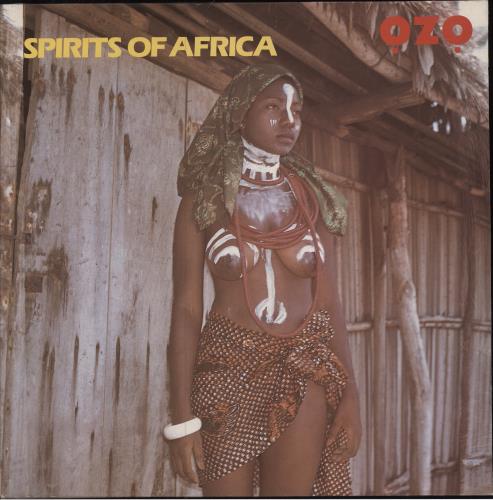 Ozo Spirits Of Africa vinyl LP album (LP record) Dutch 0Z0LPSP783732