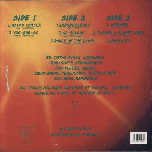 Ozric Tentacles Arborescence 2-LP vinyl record set (Double LP Album) UK OZR2LAR648385