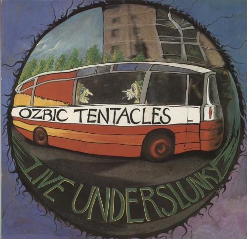 Ozric Tentacles Live Underslunky 2-LP vinyl record set (Double LP Album) UK OZR2LLI687161