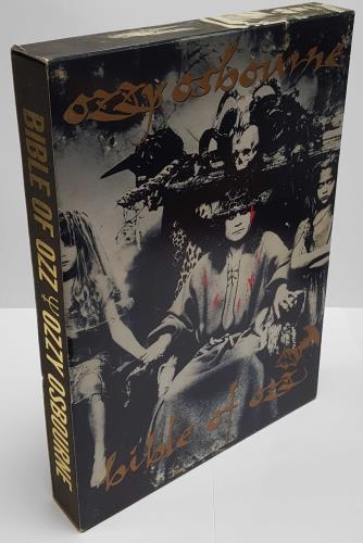 Ozzy Osbourne Bible Of Ozz box set Japanese OZZBXBI155195