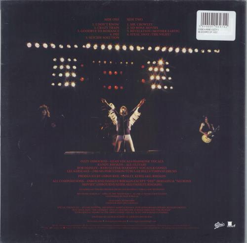 Ozzy Osbourne Blizzard Of Ozz picture disc LP (vinyl picture disc album) US OZZPDBL799402