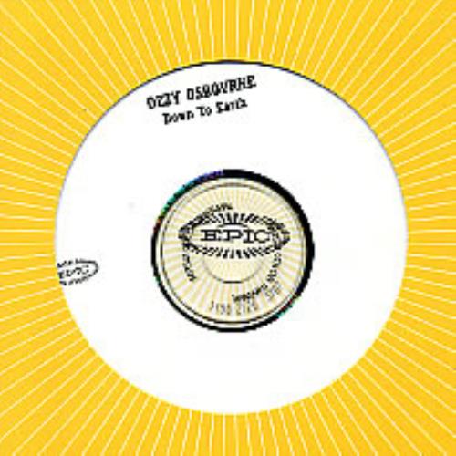 Ozzy Osbourne Down To Earth CD-R acetate US OZZCRDO203856