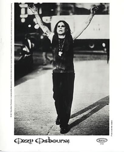 Ozzy Osbourne Down To Earth media press pack US OZZPPDO313255