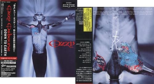 Ozzy Osbourne Down To Earth CD album (CDLP) Japanese OZZCDDO410907