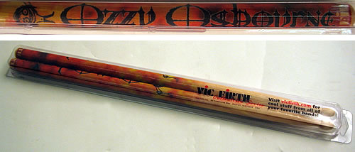 Ozzy Osbourne Drum Sticks memorabilia US OZZMMDR399134