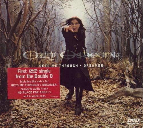 Ozzy Osbourne Gets Me Through DVD Single UK OZZDSGE607808