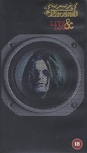 Ozzy Osbourne Live & Loud video (VHS or PAL or NTSC) UK OZZVILI274474