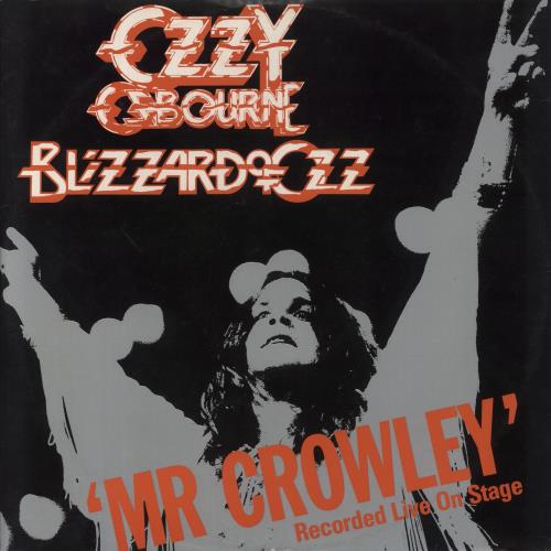 Ozzy Osbourne Mr Crowley - VG 12" vinyl single (12 inch record / Maxi-single) UK OZZ12MR838255