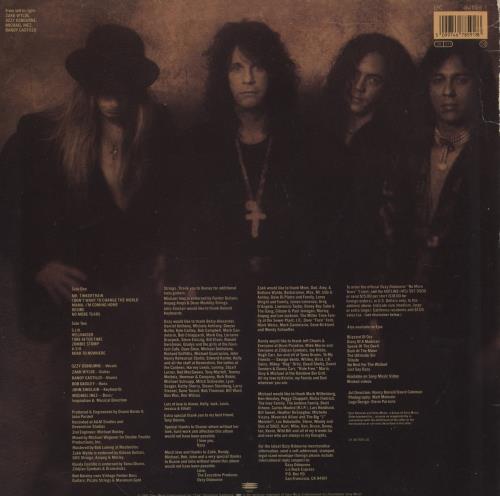 Ozzy Osbourne No More Tears - VG vinyl LP album (LP record) UK OZZLPNO855124