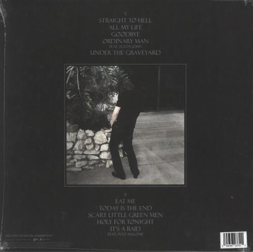 Ozzy Osbourne Ordinary Man - Black, White & Grey Marbled Vinyl - Sealed vinyl LP album (LP record) UK OZZLPOR739979