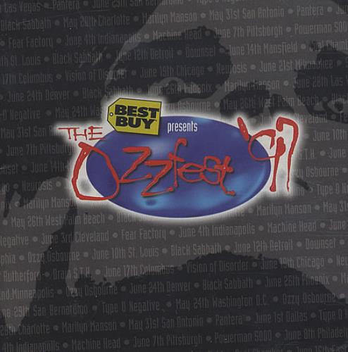 Ozzy Osbourne Ozzfest '97 2 CD album set (Double CD) US OZZ2COZ122320