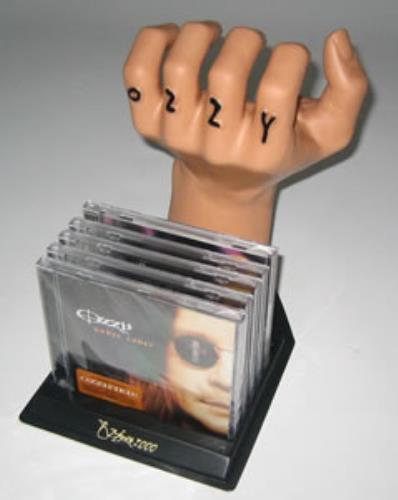 Ozzy Osbourne Ozzfest CD Holder - Hand memorabilia US OZZMMOZ129849