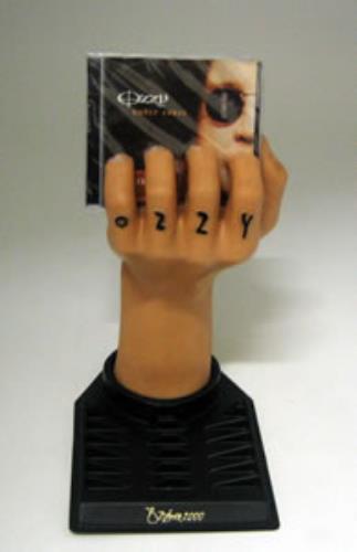Ozzy Osbourne Ozzfest CD Holder - Hand memorabilia US OZZMMOZ129849