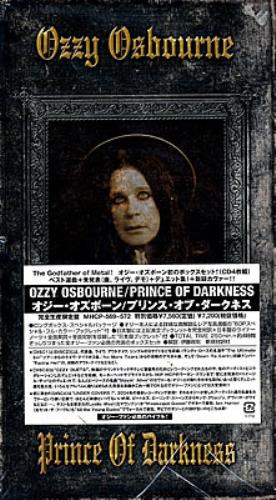 Ozzy Osbourne Prince Of Darkness CD Album Box Set Japanese OZZDXPR376069
