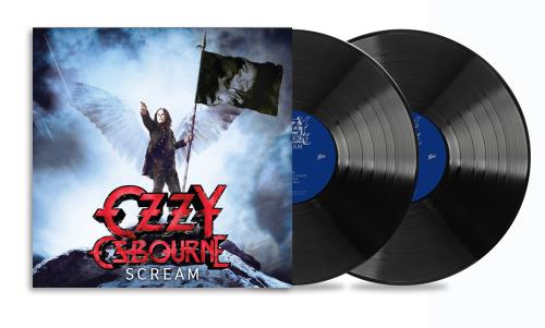 Ozzy Osbourne Scream - Black Vinyl - Sealed 2-LP vinyl record set (Double LP Album) UK OZZ2LSC866972