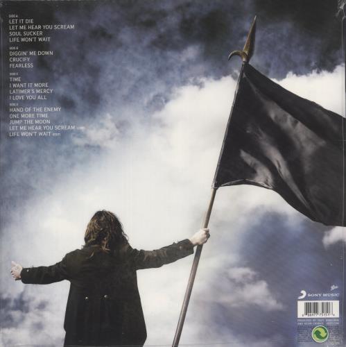 Ozzy Osbourne Scream 2-LP vinyl record set (Double LP Album) UK OZZ2LSC517916