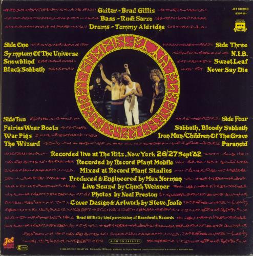 Ozzy Osbourne Talk Of The Devil 2-LP vinyl record set (Double LP Album) UK OZZ2LTA363602