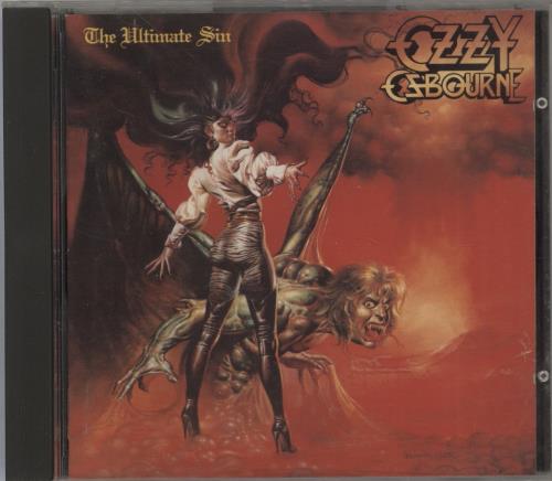 Ozzy Osbourne The Ultimate Sin CD album (CDLP) Dutch OZZCDTH870711