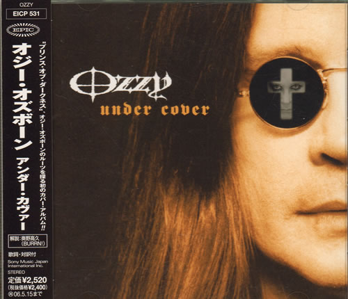 Ozzy Osbourne Under Cover CD album (CDLP) Japanese OZZCDUN637905