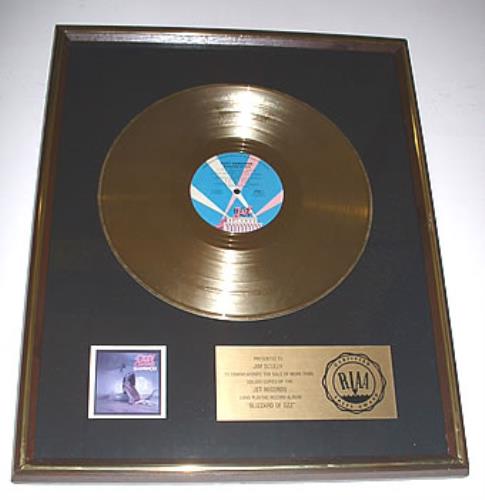 ozzy osbourne blizzard of ozz picture disc