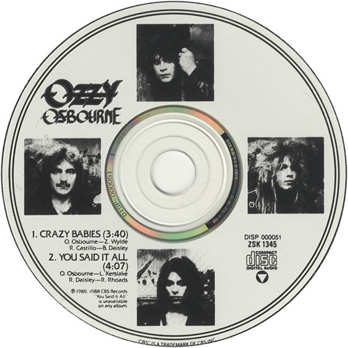 ozzy osbourne crazy babies