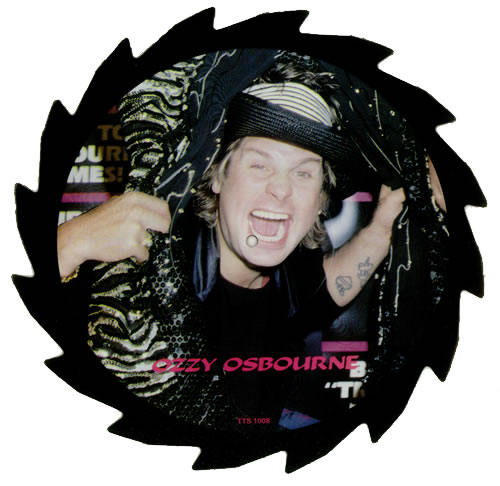 【初回限定】 Ozzy Osbourne disc (picture disc picture shaped UK Interview 洋楽