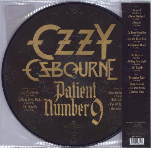 ozzy osbourne interview picture disc