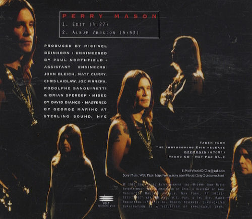 who wrote perry mason by ozzy osbourne
