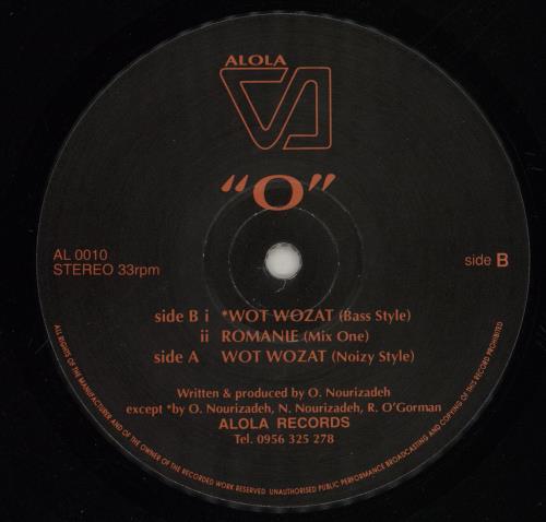 O Wot Wozat 12" vinyl single (12 inch record / Maxi-single) UK 2BQ12WO758956