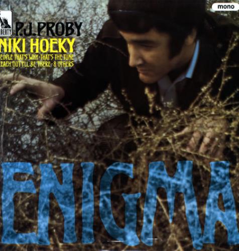 P. J. Proby Enigma vinyl LP album (LP record) UK PJPLPNI364902