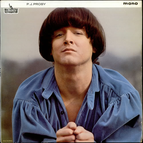 P. J. Proby P.J. Proby vinyl LP album (LP record) UK PJPLPPJ528331