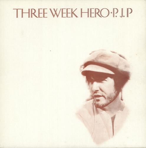 P. J. Proby Three Week Hero vinyl LP album (LP record) UK PJPLPTH702406