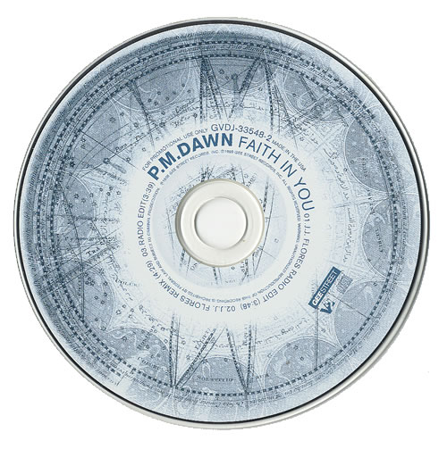P. M. Dawn Faith In You CD single (CD5 / 5") US PMDC5FA493095