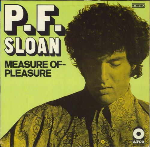 P.F. Sloan Measure Of-Pleasure vinyl LP album (LP record) US PFSLPME802575