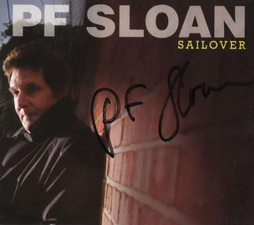 P.F. Sloan Sailover - AUTOGRAPHED CD album (CDLP) US PFSCDSA381025