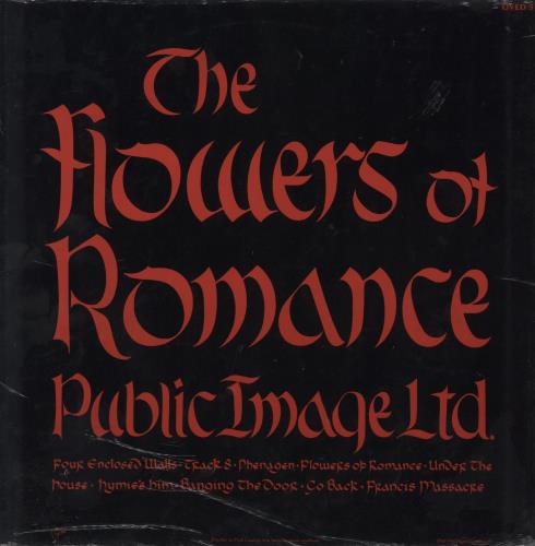 P.I.L. The Flowers Of Romance - Grey/White Labels vinyl LP album (LP record) UK PILLPTH811924