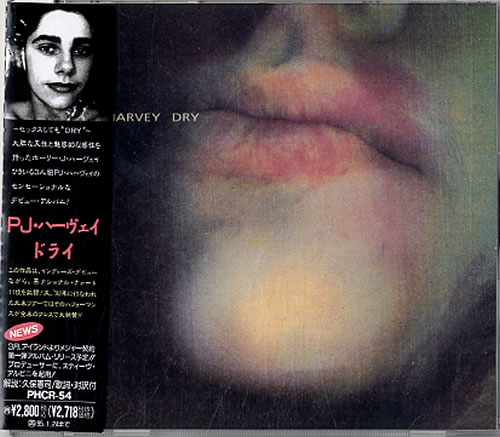 P.J. Harvey Dry CD album (CDLP) Japanese PJHCDDR292364