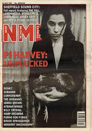 P.J. Harvey NME - New Musical Express magazine UK PJHMANM295059