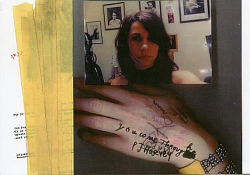 P.J. Harvey You Come Through handbill UK PJHHBYO296255